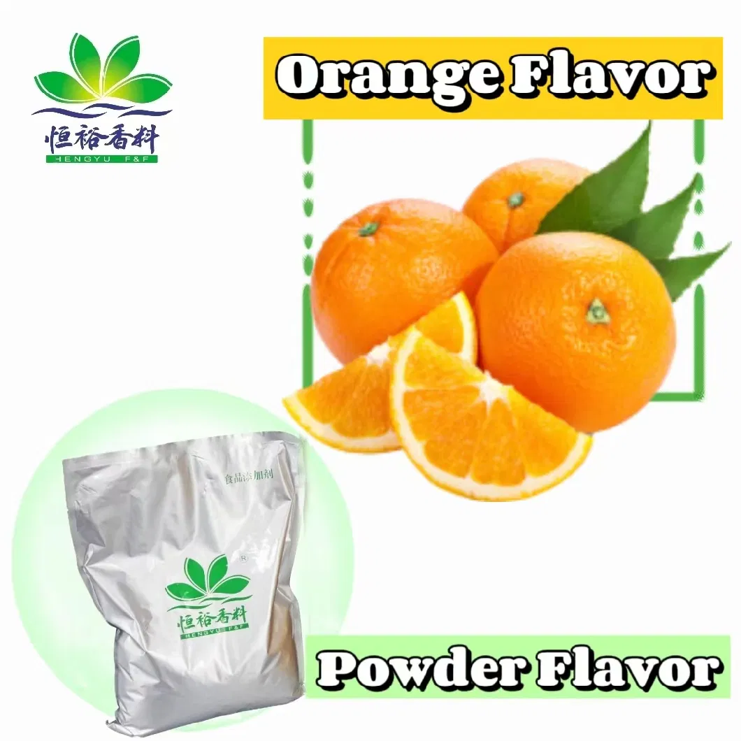 Manufacturer ISO HACCP Constant Quality Orange Flavour Fruit Powder